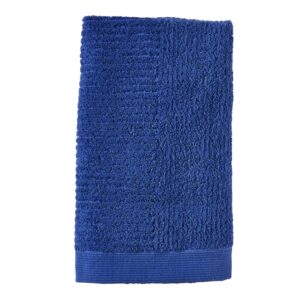 Zone Denmark Inkoustově modr&yacute; bavlněn&yacute; ručn&iacute;k Classic 50 x 100 cm