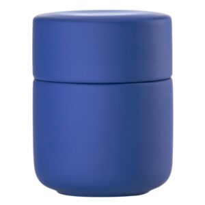 Zone Denmark Inkoustově modr&yacute; kameninov&yacute; koupelnov&yacute; organiz&eacute;r Ume