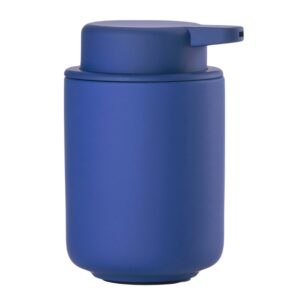 Zone Denmark Inkoustově modr&yacute; porcel&aacute;nov&yacute; d&aacute;vkovač na m&yacute;dlo Ume