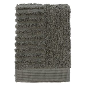 Zone Denmark Olivově zelen&yacute; bavlněn&yacute; ručn&iacute;k Classic 30 x 30 cm