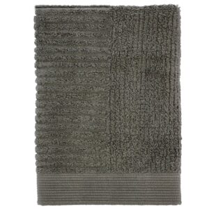 Zone Denmark Olivově zelen&yacute; bavlněn&yacute; ručn&iacute;k Classic 50 x 70 cm