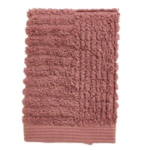 Zone Denmark Růžov&yacute; bavlněn&yacute; ručn&iacute;k Classic 30 x 30 cm