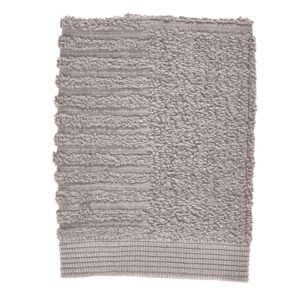 Zone Denmark &Scaron;ed&yacute; bavlněn&yacute; ručn&iacute;k Classic 30 x 30 cm