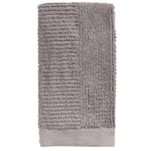 Zone Denmark &Scaron;ed&yacute; bavlněn&yacute; ručn&iacute;k Classic 50 x 100 cm