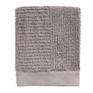 Zone Denmark &Scaron;ed&yacute; bavlněn&yacute; ručn&iacute;k Classic 50 x 70 cm