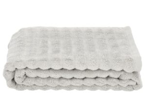 Zone Denmark Světle &scaron;ed&aacute; bavlněn&aacute; osu&scaron;ka Inu 70 x 140 cm