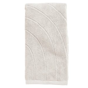 Zone Denmark Světle &scaron;ed&aacute; bavlněn&aacute; osu&scaron;ka Time 70 x 140 cm