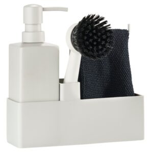 Zone Denmark Světle &scaron;ed&aacute; kuchyňsk&aacute; sada na myt&iacute; n&aacute;dob&iacute; Singles