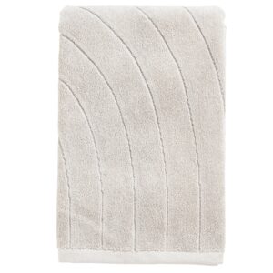 Zone Denmark Světle &scaron;ed&yacute; bavlněn&yacute; ručn&iacute;k Time 50 x 100 cm