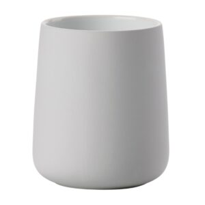 Zone Denmark Světle &scaron;ed&yacute; porcel&aacute;nov&yacute; stojan na zubn&iacute; kart&aacute;čky Nova