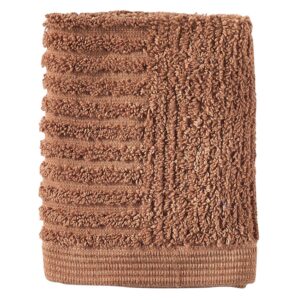 Zone Denmark Terakotově červen&yacute; bavlněn&yacute; ručn&iacute;k Classic 30 x 30 cm
