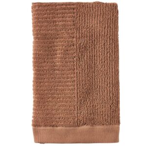 Zone Denmark Terakotově červen&yacute; bavlněn&yacute; ručn&iacute;k Classic 50 x 100 cm