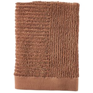 Zone Denmark Terakotově červen&yacute; bavlněn&yacute; ručn&iacute;k Classic 50 x 70 cm
