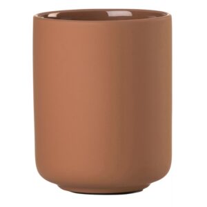 Zone Denmark Terakotově červen&yacute; kameninov&yacute; stojan na zubn&iacute; kart&aacute;čky Ume