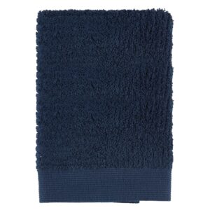 Zone Denmark Tmavě modr&yacute; bavlněn&yacute; ručn&iacute;k Classic 50 x 70 cm