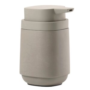 Zone Denmark Tmavě &scaron;ed&yacute; betonov&yacute; d&aacute;vkovač na m&yacute;dlo Time