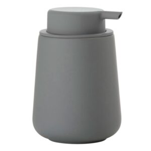 Zone Denmark Tmavě &scaron;ed&yacute; kameninov&yacute; d&aacute;vkovač na m&yacute;dlo Nova One