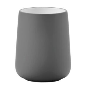 Zone Denmark Tmavě &scaron;ed&yacute; porcel&aacute;nov&yacute; stojan na zubn&iacute; kart&aacute;čky Nova