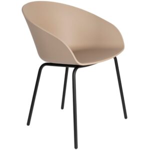 Zuiver B&eacute;žov&aacute; plastov&aacute; j&iacute;deln&iacute; židle Banne Void