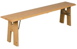 Zuiver Dřevěn&aacute; zahradn&iacute; skl&aacute;dac&iacute; lavice AVENUE 170 cm