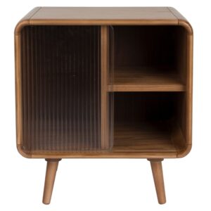 Zuiver Ořechov&yacute; stolek RISE 50 x 40 cm