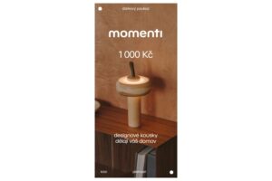 momenti Designov&yacute; e-poukaz 1000 Kč