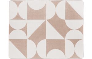 noo.ma B&eacute;žovo-b&iacute;l&yacute; pl&eacute;d Tul 200 x 150 cm