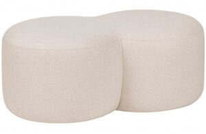 noo.ma B&eacute;žov&yacute; čalouněn&yacute; taburet Umbo 88 x 55 cm