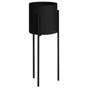 noo.ma Čern&yacute; kovov&yacute; květin&aacute;č Maki &Oslash; 20 cm