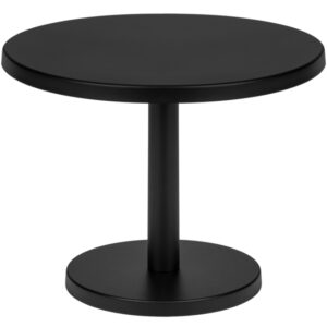 noo.ma Čern&yacute; kovov&yacute; odkl&aacute;dac&iacute; stolek Odo 52 cm