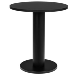 noo.ma Čern&yacute; lakovan&yacute; bistro stolek Sool 65 cm