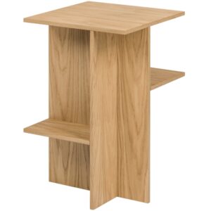 noo.ma Dubov&yacute; odkl&aacute;dac&iacute; stolek Atik 36 x 36 cm