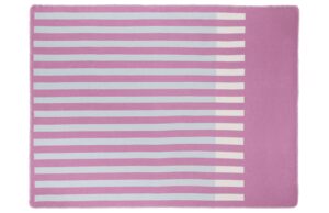 noo.ma Fialovo-b&eacute;žov&yacute; pl&eacute;d Onu 200 x 160 cm