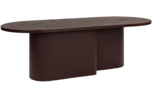 noo.ma Fialov&yacute; dubov&yacute; konferenčn&iacute; stolek Looi 115 x 50 cm