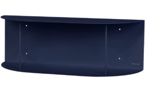 noo.ma Modr&aacute; kovov&aacute; n&aacute;stěnn&aacute; police Lina 60 x 20 cm