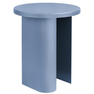 noo.ma Světle modr&yacute; kovov&yacute; odkl&aacute;dac&iacute; stolek Sato 35 cm