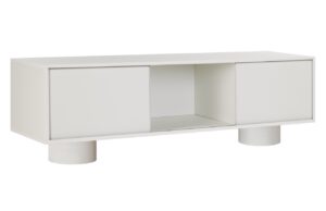 noo.ma Světle &scaron;ed&yacute; TV stolek Taro 160 x 42 cm