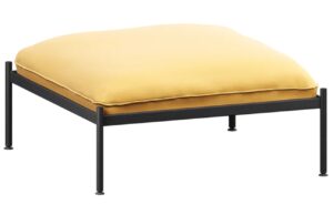 noo.ma Žlut&aacute; čalouněn&aacute; podnožka Toom 90