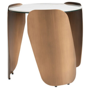 Angel Cerd&aacute; B&iacute;l&yacute; porcel&aacute;nov&yacute; odkl&aacute;dac&iacute; stolek No. 2163