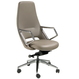 Angel Cerd&aacute; &Scaron;ed&aacute; koženkov&aacute; kancel&aacute;řsk&aacute; židle No. 4217