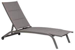 Bizzotto &Scaron;edohněd&eacute; hlin&iacute;kov&eacute; zahradn&iacute; leh&aacute;tko Cleopas