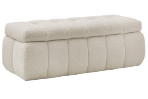 Bobochic Paris B&eacute;žov&aacute; boucl&eacute; lavice Mont-Blanc 144 cm s &uacute;ložn&yacute;m prostorem