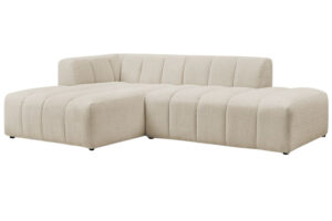 Bobochic Paris B&eacute;žov&aacute; boucl&eacute; rohov&aacute; pohovka Annecy 262 cm