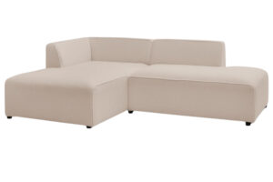 Bobochic Paris B&eacute;žov&aacute; boucl&eacute; rohov&aacute; pohovka Megeve 250 cm