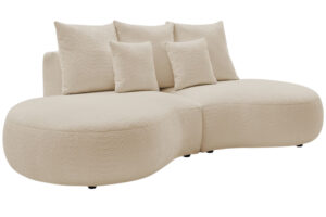 Bobochic Paris B&eacute;žov&aacute; boucl&eacute; trojm&iacute;stn&aacute; pohovka Saint-Germain 260 cm