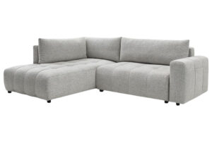 Bobochic Paris Světle &scaron;ed&aacute; rozkl&aacute;dac&iacute; pohovka Arsene 277 cm