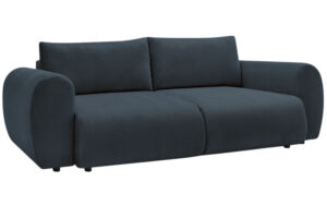 Bobochic Paris Tmavě modr&aacute; rozkl&aacute;dac&iacute; pohovka Lucien 257 cm