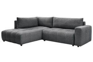 Bobochic Paris Tmavě &scaron;ed&aacute; rozkl&aacute;dac&iacute; pohovka Arsene 277 cm