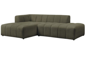 Bobochic Paris Zelen&aacute; boucl&eacute; rohov&aacute; pohovka Annecy 262 cm