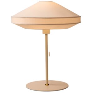 Halo Design Kr&eacute;mově b&iacute;l&aacute; stoln&iacute; lampa Paris Soft
